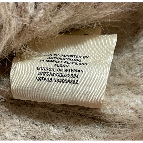 Anthropologie Knitted and Knotted Talah Shag Cardigan Sweater NWT Size XS - Picture 10 of 13